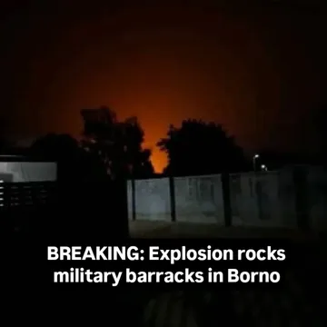 BREAKING: Explosion rocks military barracks in BornoThe Nigerian Military High Command in Maiduguri, capital of Borno State, late last night confirmed an explosion at the Giwa military barracks in the...