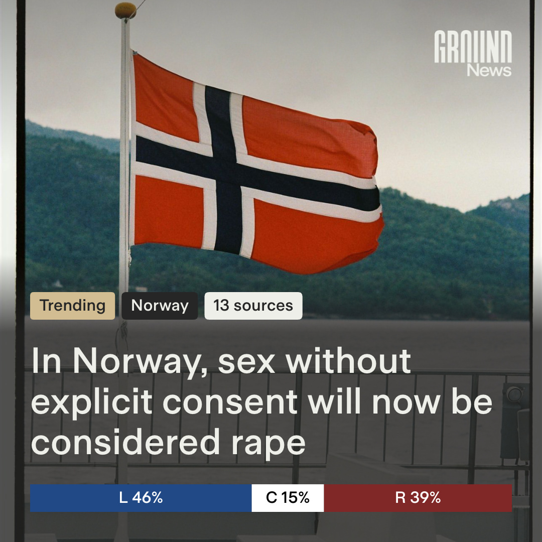 Norway’s parliament passed new legislation Friday that redefines rape to include any sexual act without explicit consent, eliminating the previous requirement to prove physical force or threats. The l...