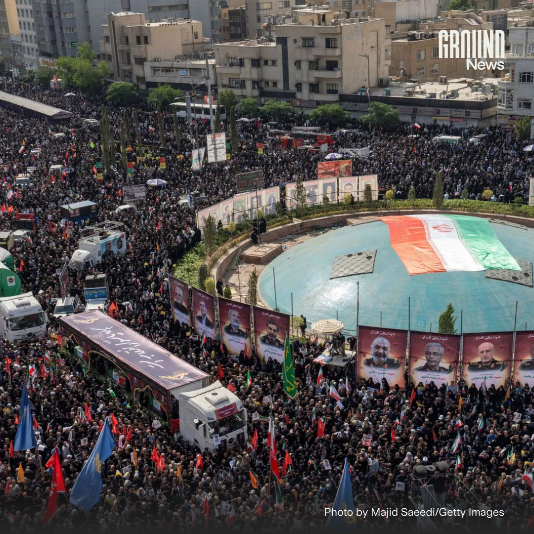 Crowds filled the streets of Tehran on Saturday for the funeral of top Iranian commanders and nuclear scientists killed during a 12-day war with Israel. Among the dead were Revolutionary Guard chief G...