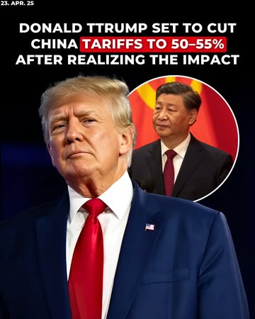 The United States is considering a major reduction in tariffs on Chinese imports, potentially bringing them down from current levels to between 50% and 65%. This move comes as the U.S. government, par...